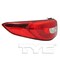 Tyc TYC CAPA CERTIFIED TAIL LIGHT ASSEMBLY 11-6722-00-9 - alternate 1